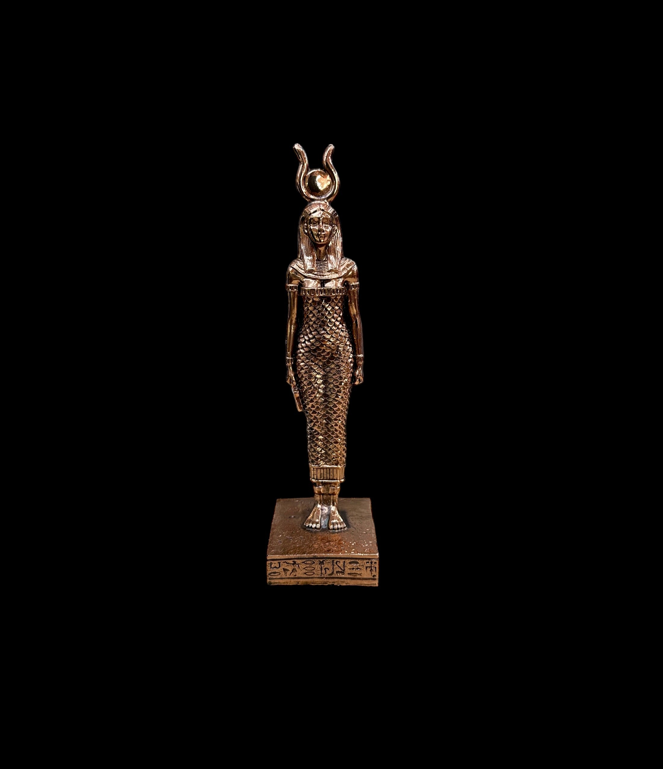 Isis Copper Statue