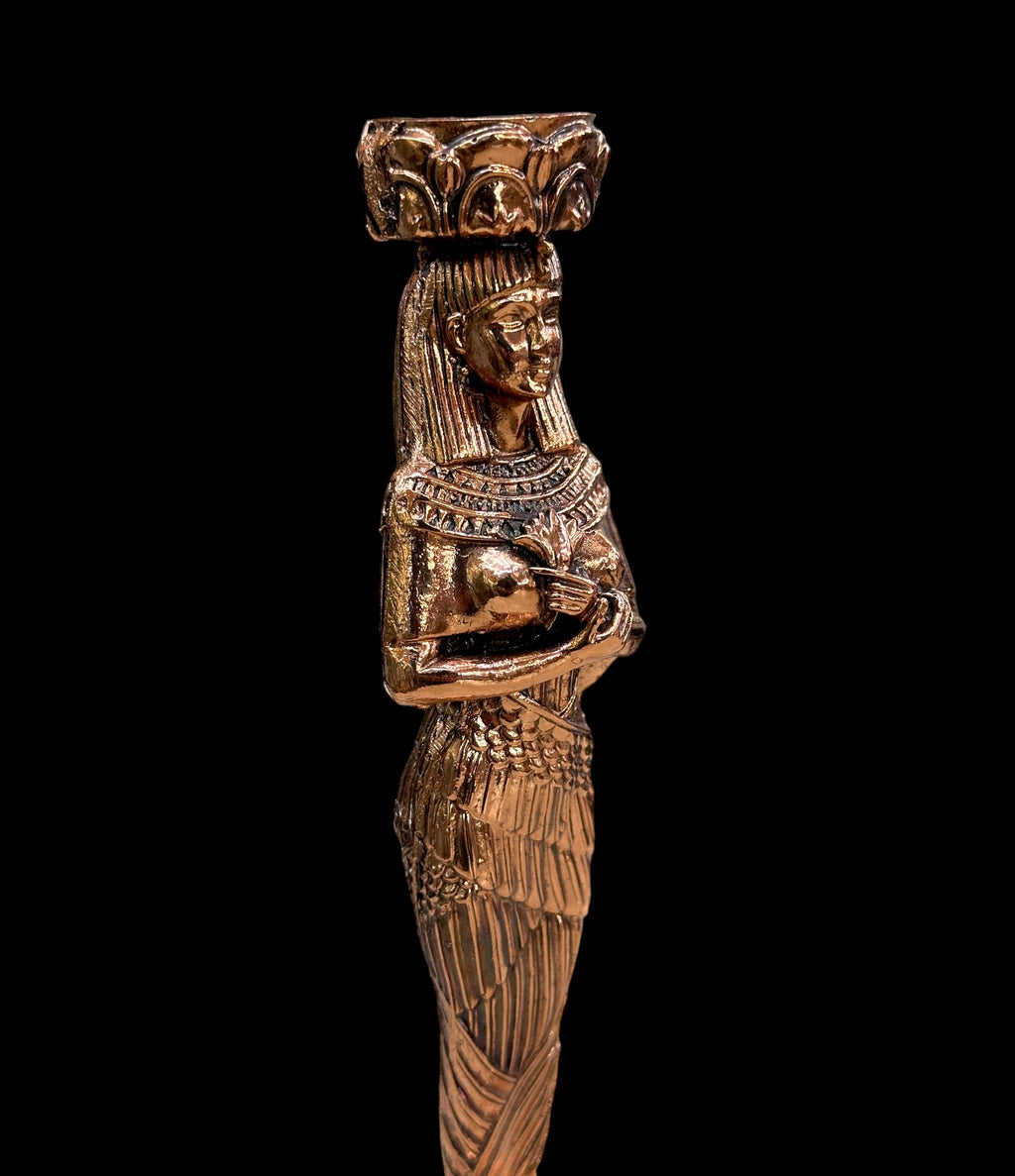 Isis Copper Candleholder