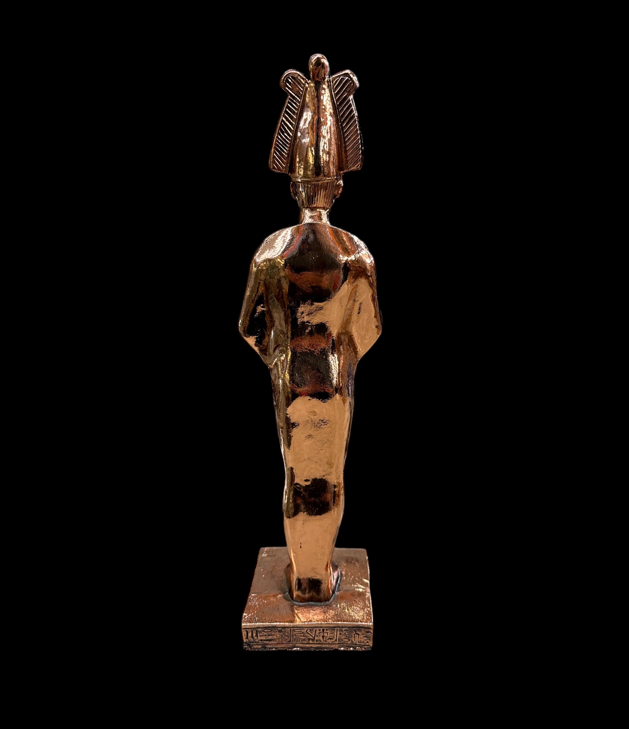 Osiris Copper Statue