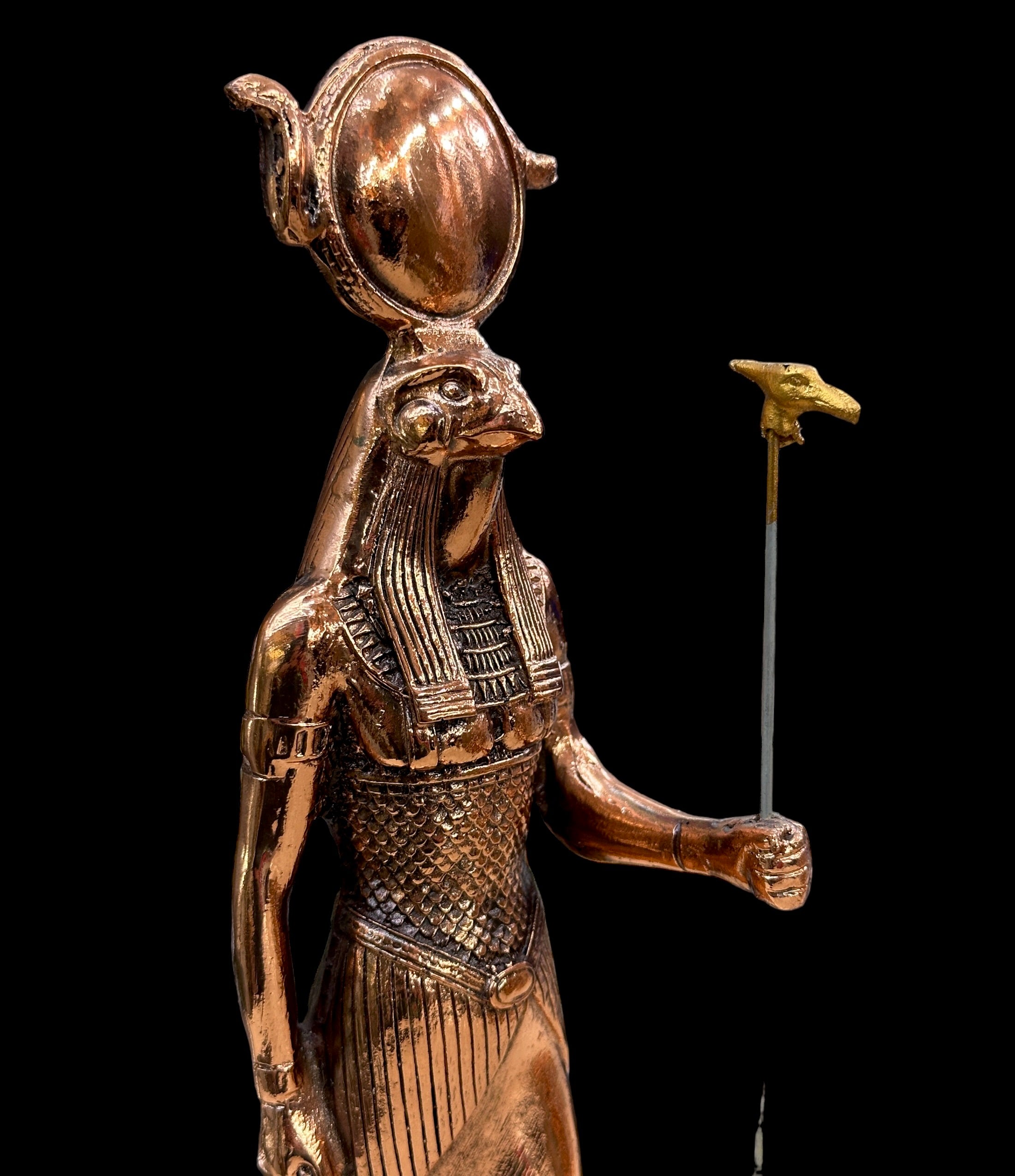 Ra Copper Statue