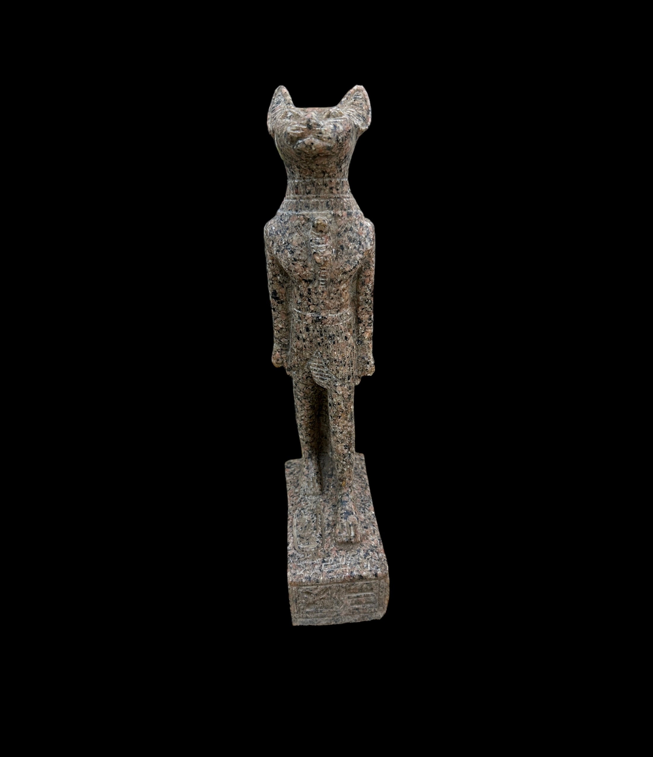 Bastet Statue - Red Granite