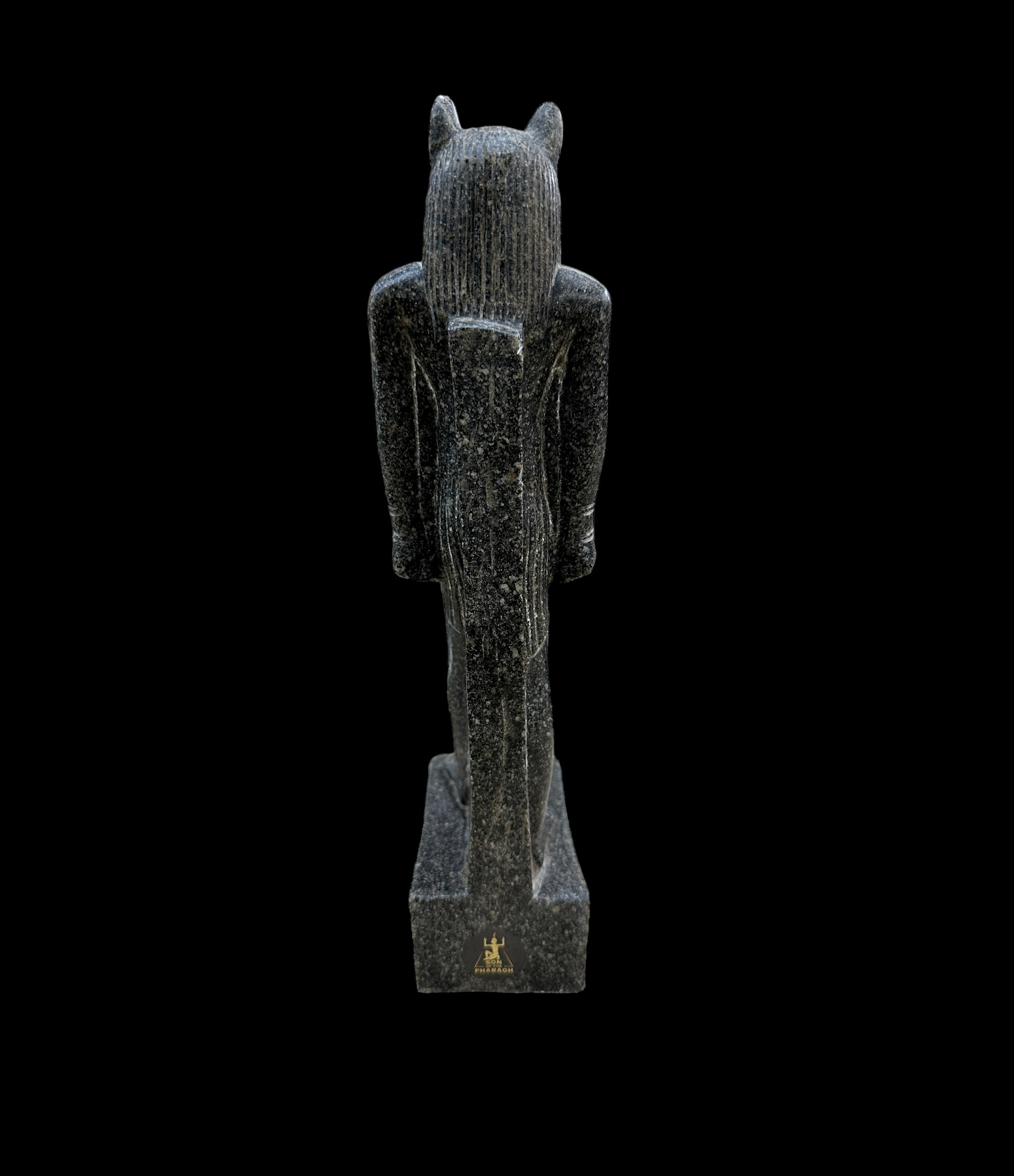 Bastet Statue - Black Granite