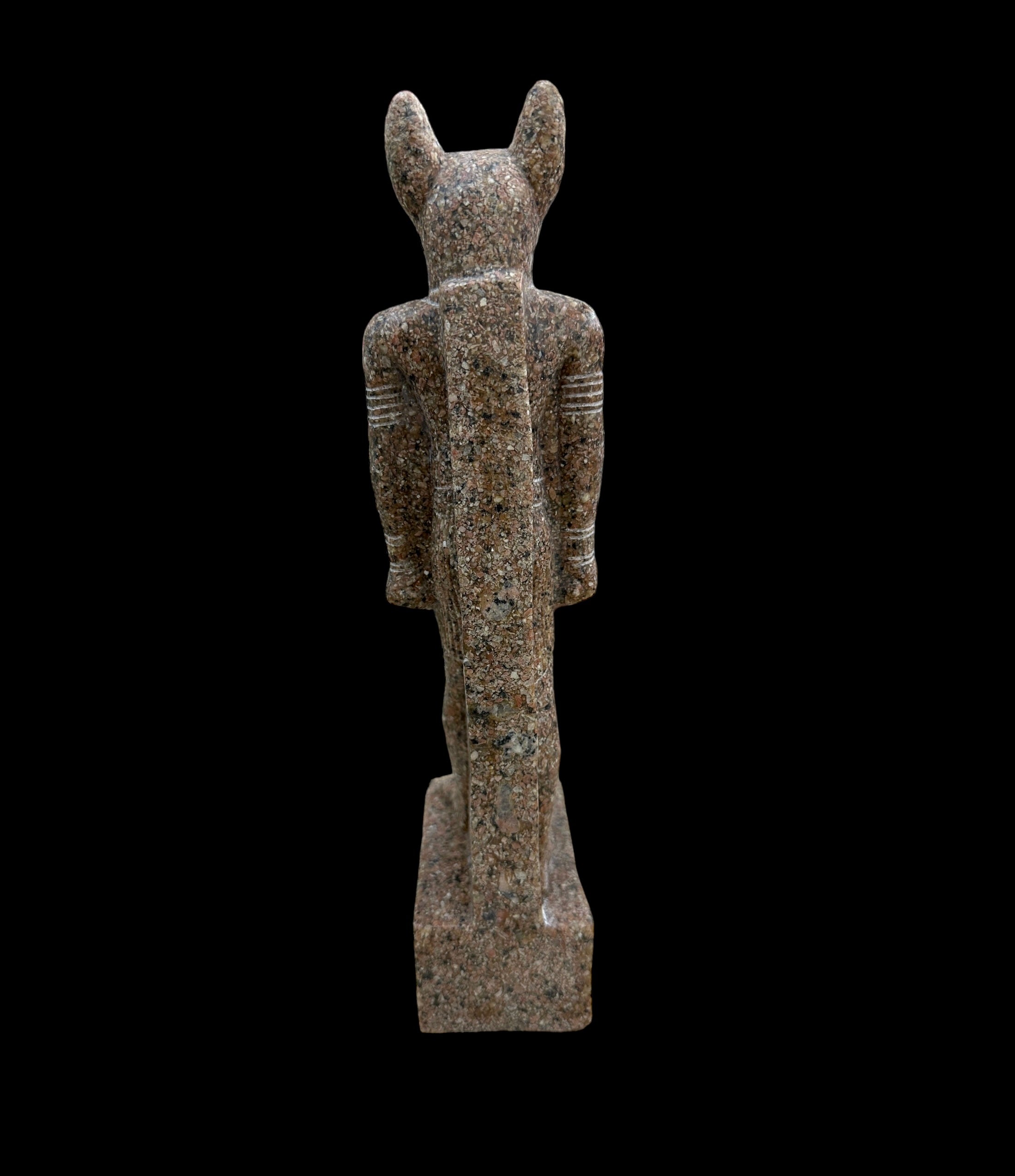 Bastet Statue - Red Granite