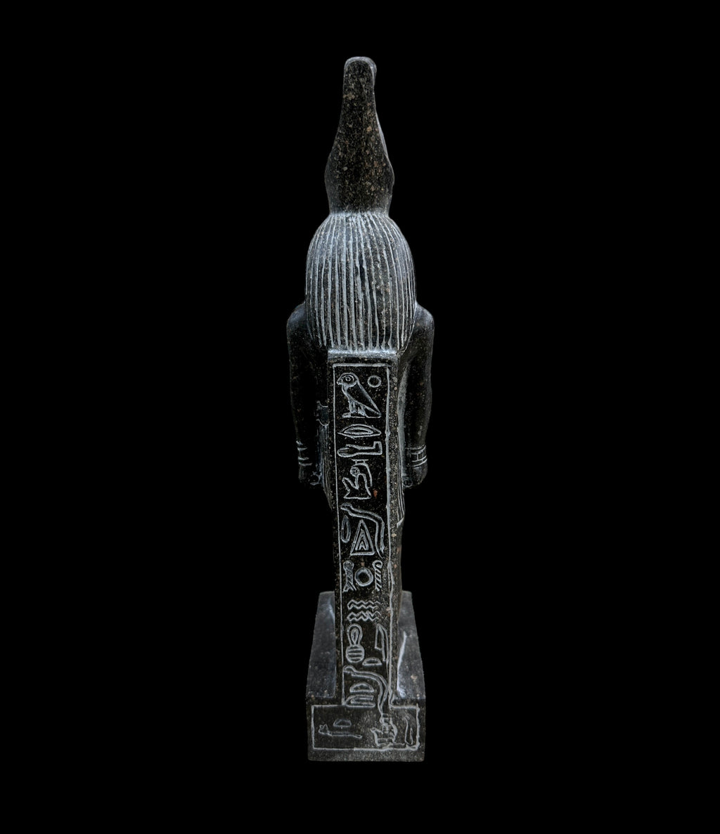 Horus Statue - Black Granite