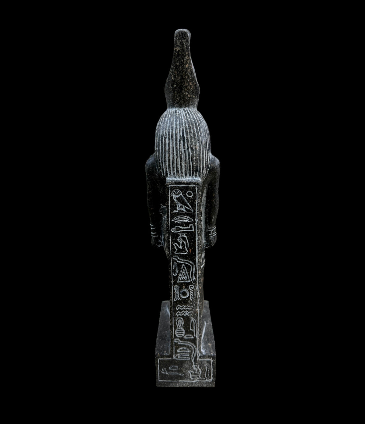 Horus Statue - Black Granite