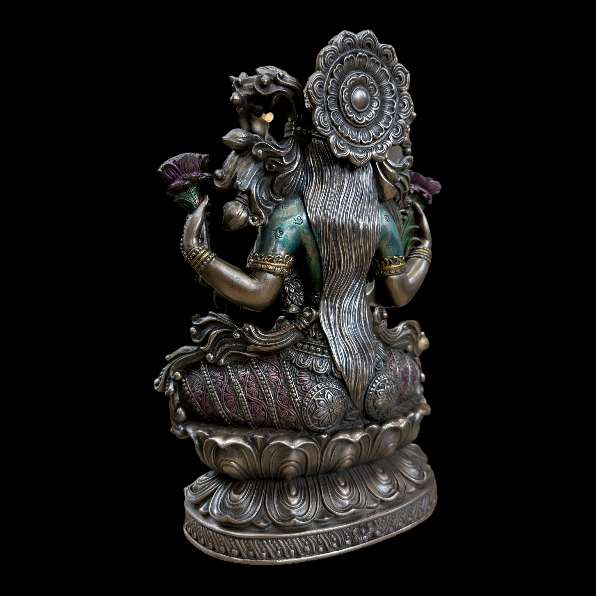 Lakshmi Seated on Lotus