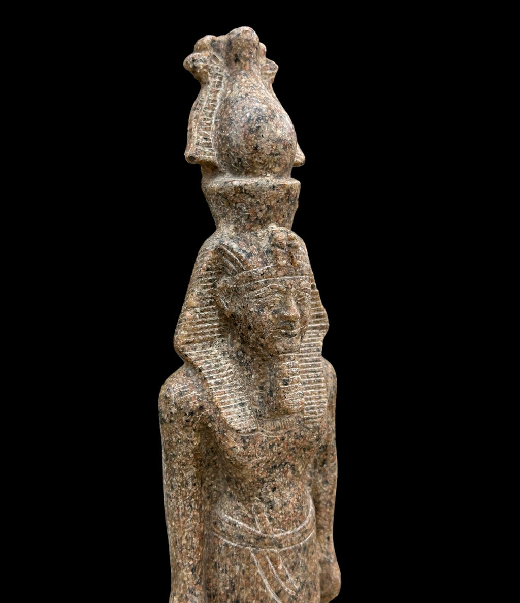 Ramses II Statue - Red Granite