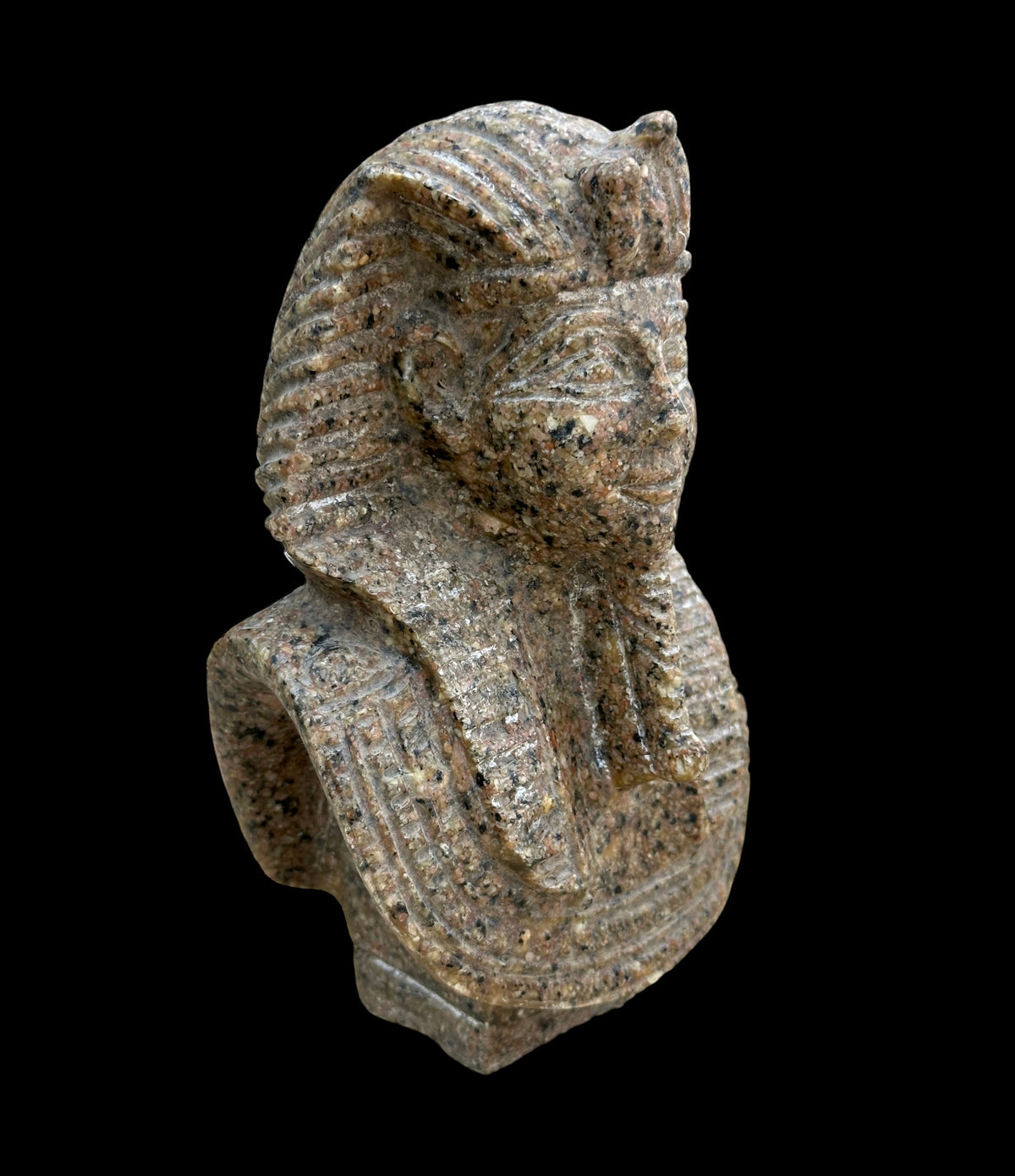 Tutankhamun Bust - Red Granite