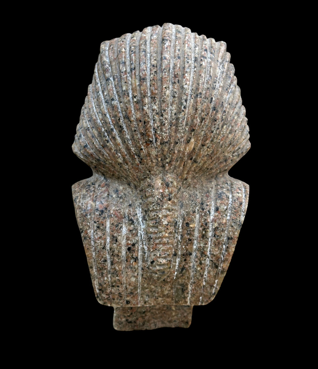 Tutankhamun Bust - Red Granite