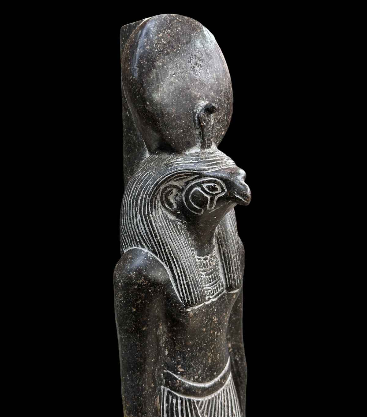 Ra Statue - Black Granite - HEAVY