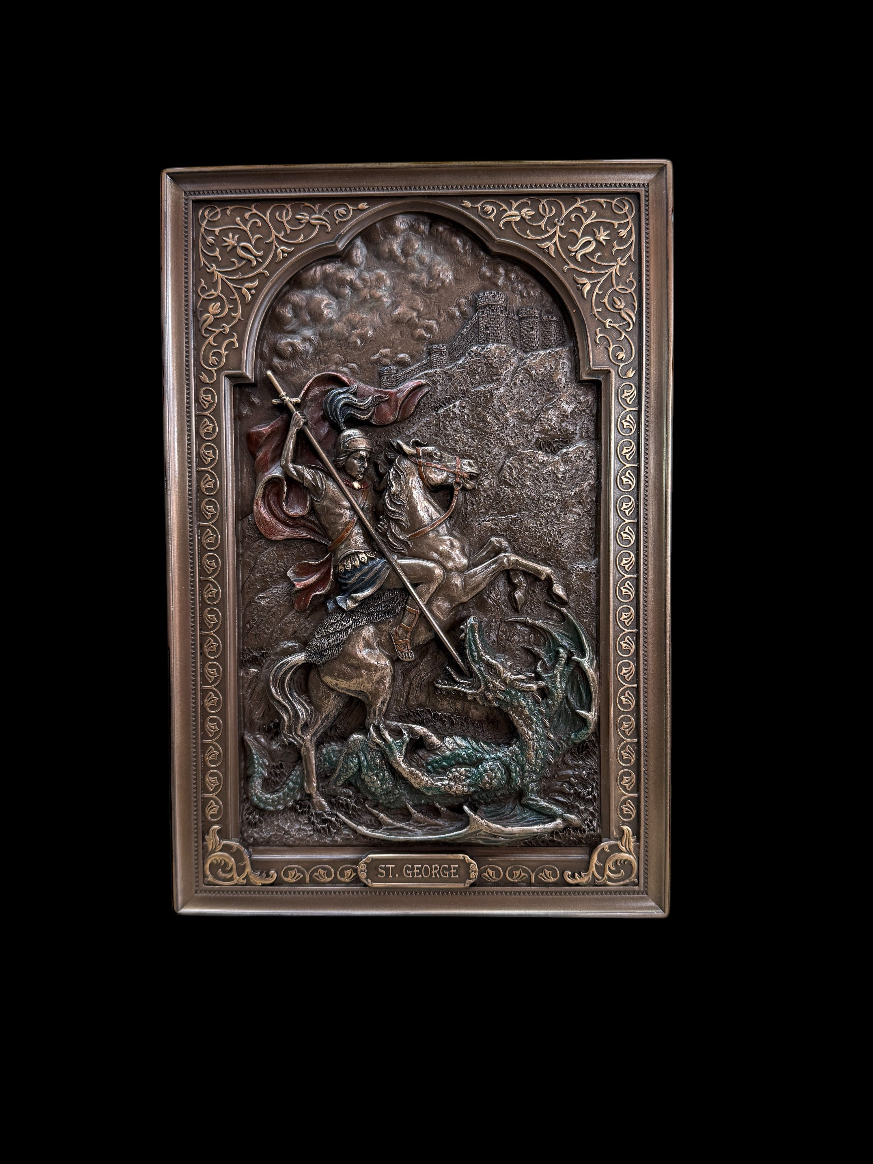 Saint George Wall Plaque