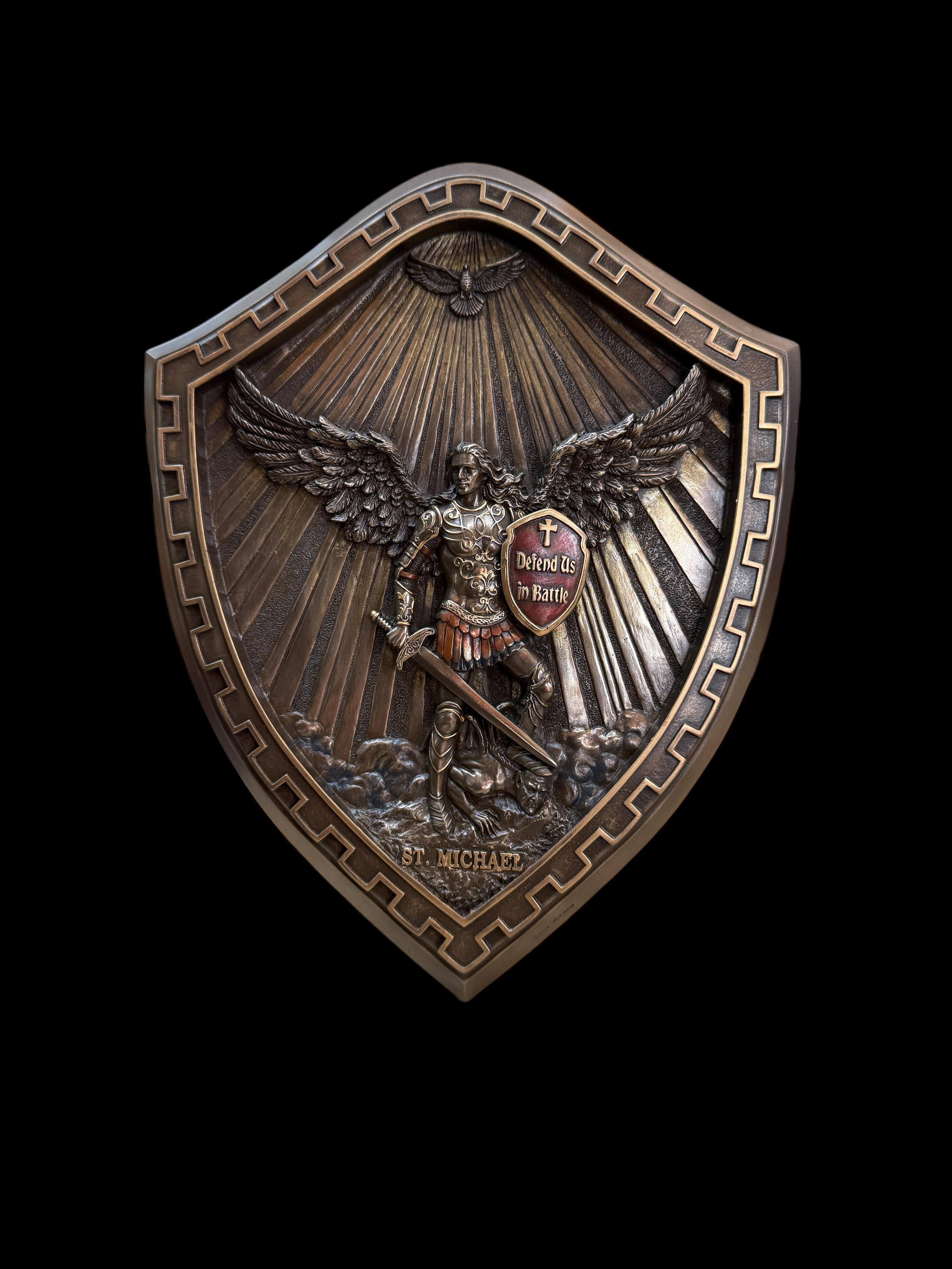St. Michael Wall Plaque