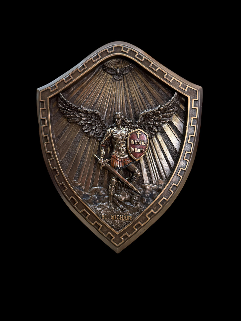 St. Michael Wall Plaque