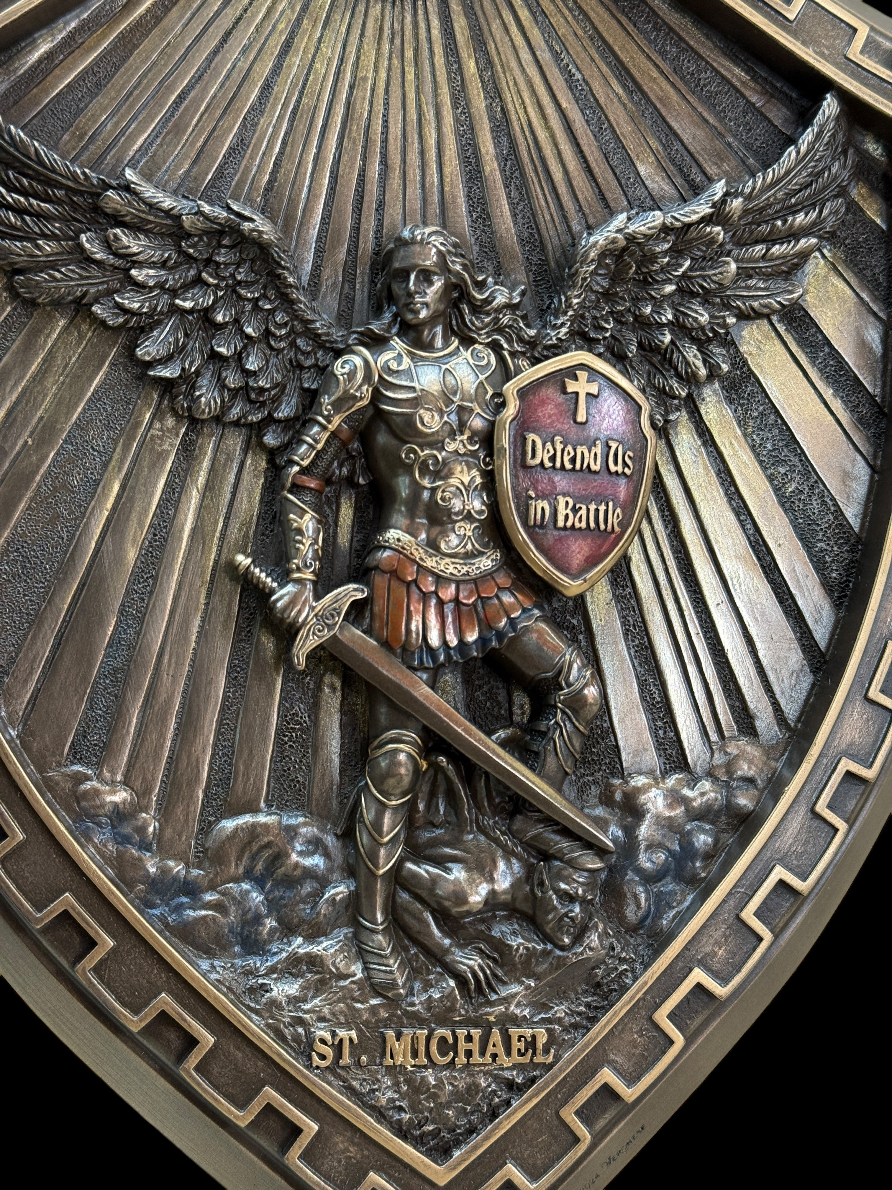 St. Michael Wall Plaque