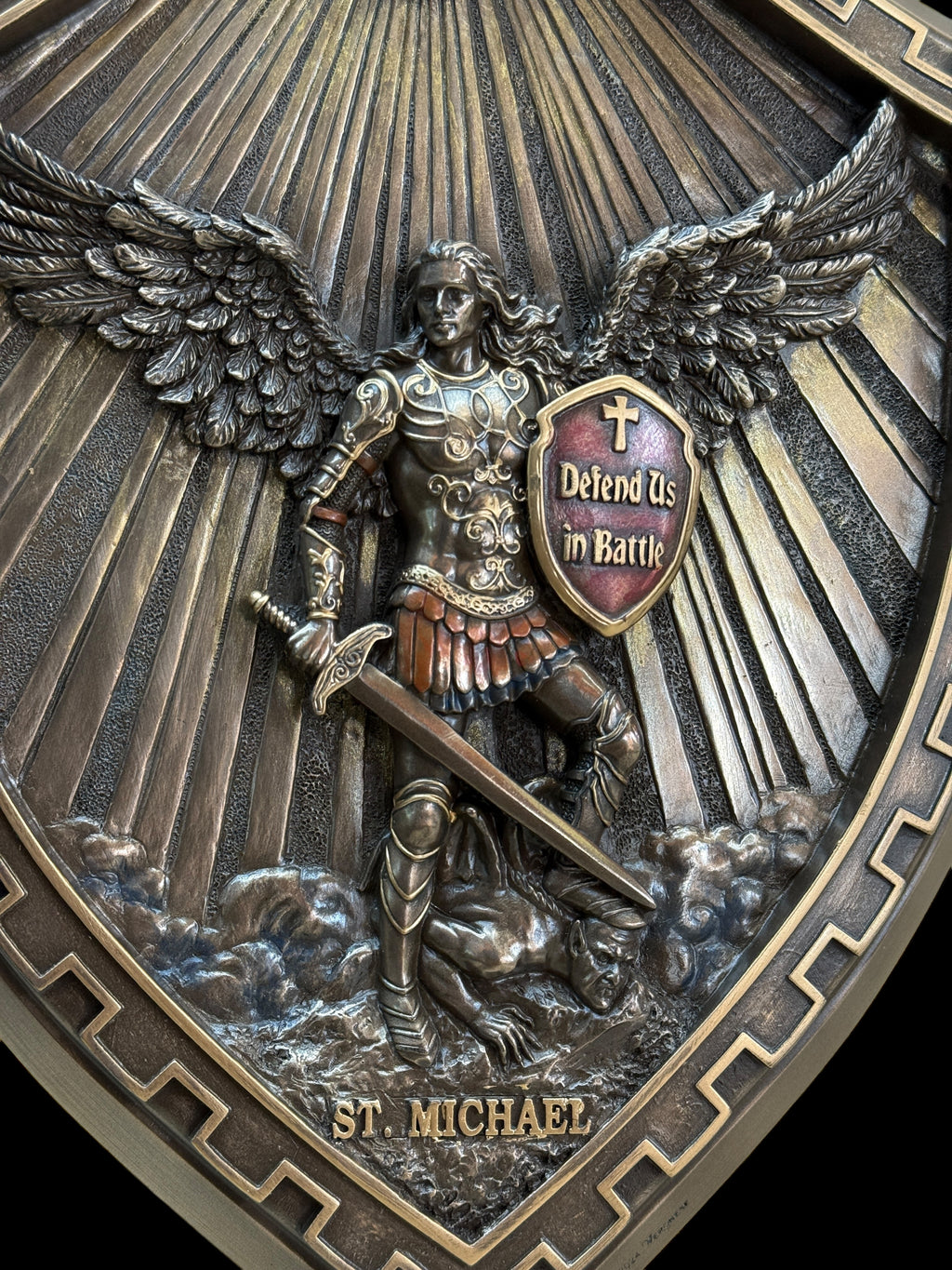 St. Michael Wall Plaque