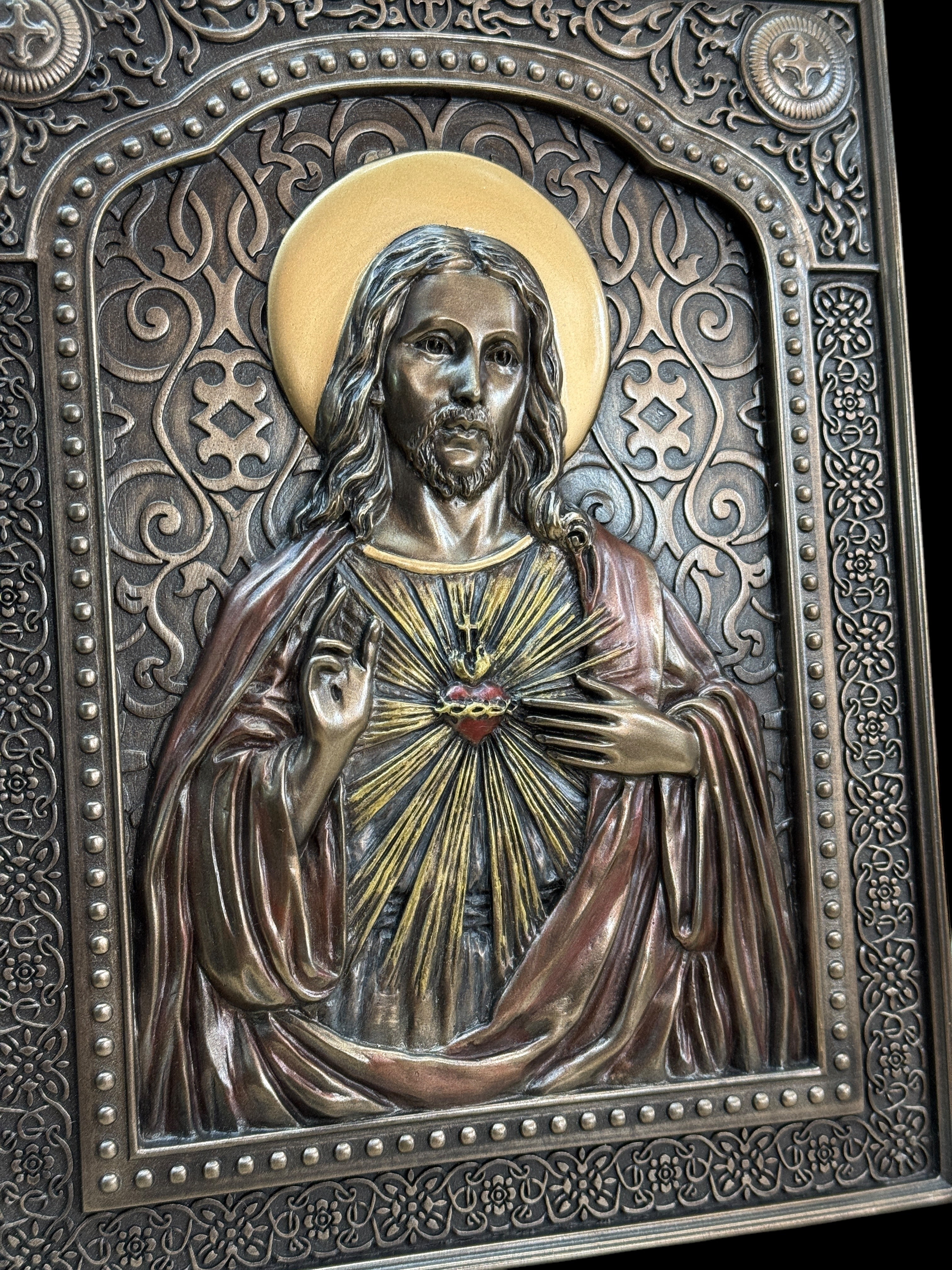 Sacred Heart of Jesus Plaque