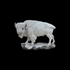 White Bison Statue