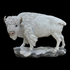 White Bison Statue