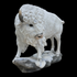 White Bison Statue