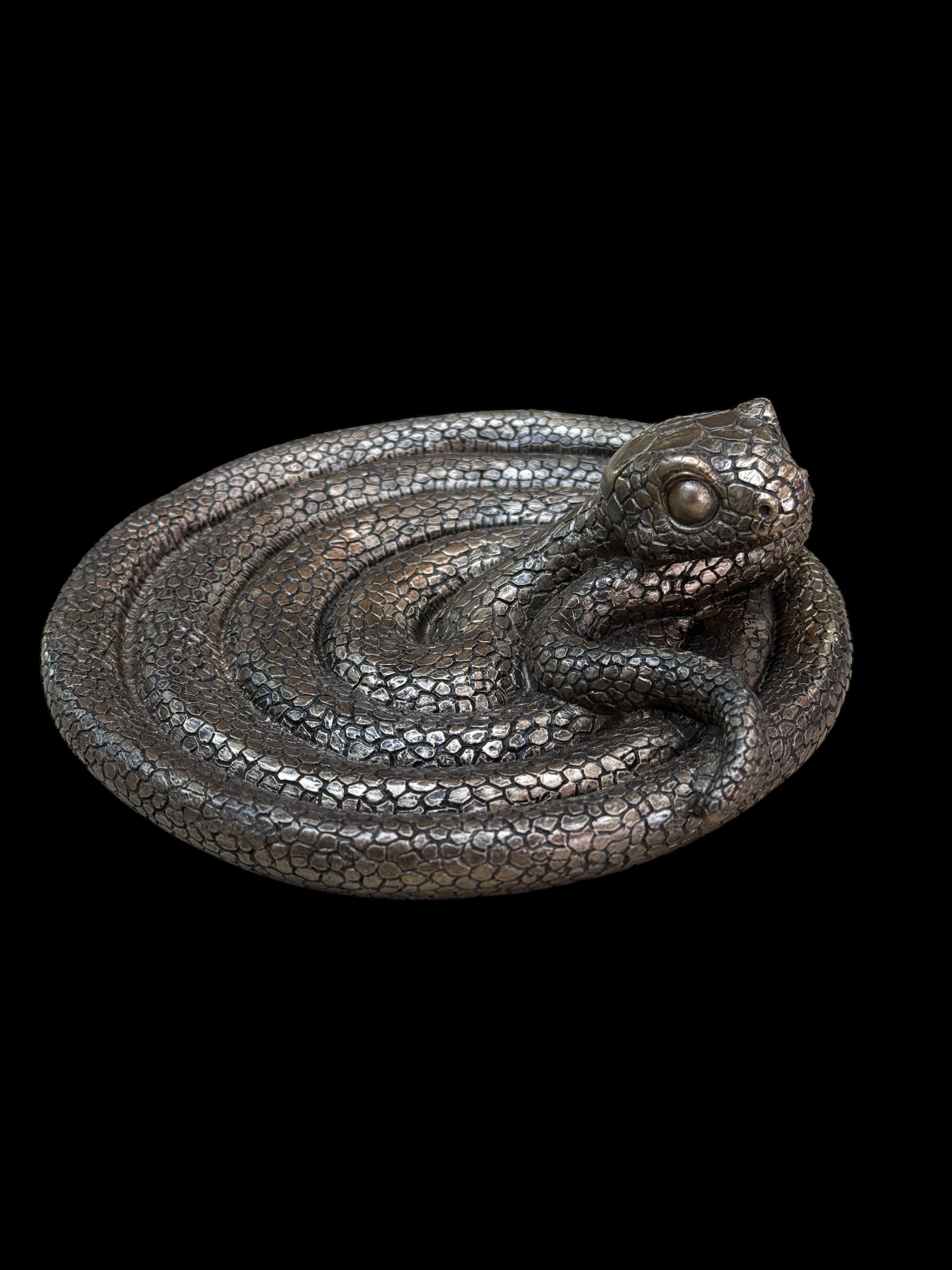 Coiling Snake Plate