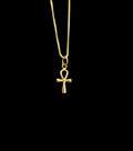 18k Gold Ankh Pendant