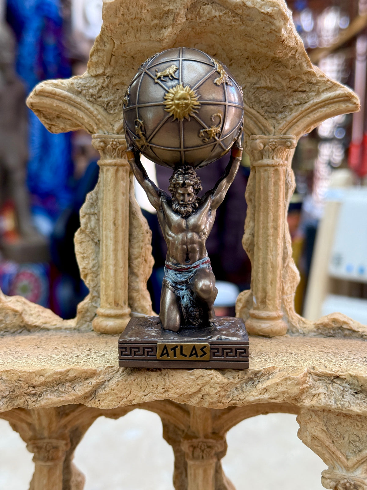 Atlas Mini Statue