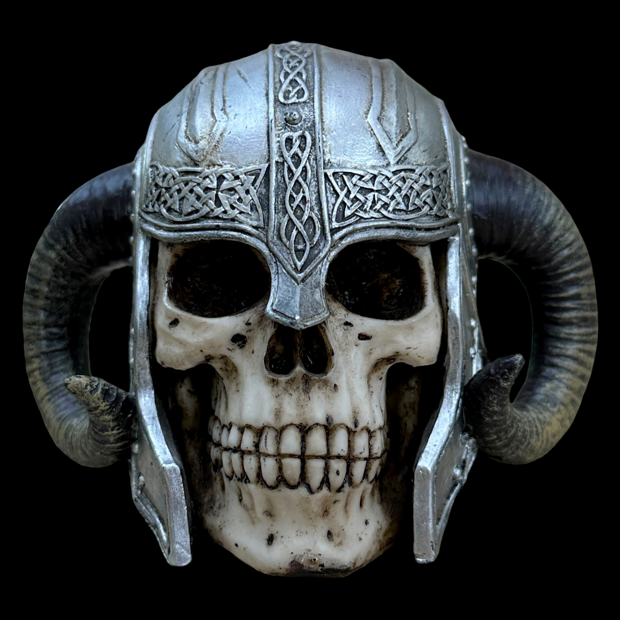 Horned Helmet Skull