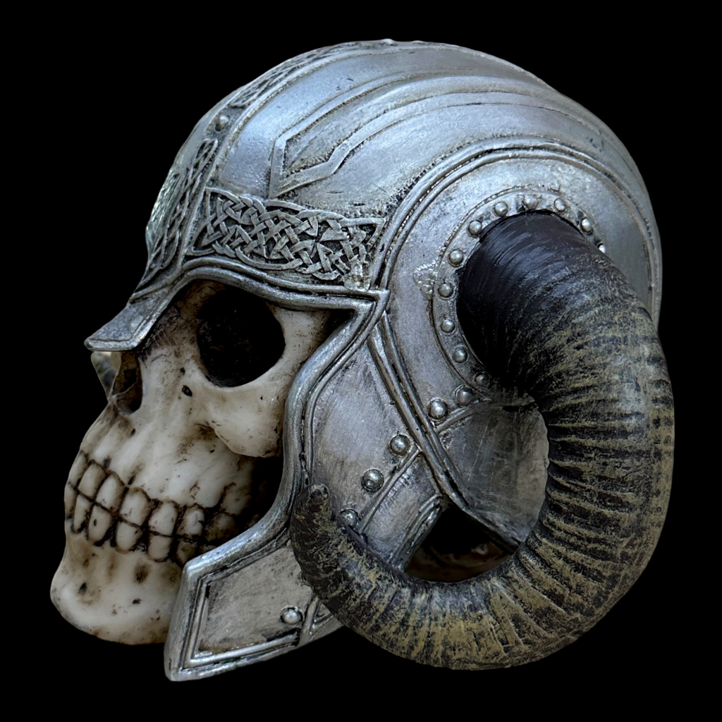 Horned Helmet Skull