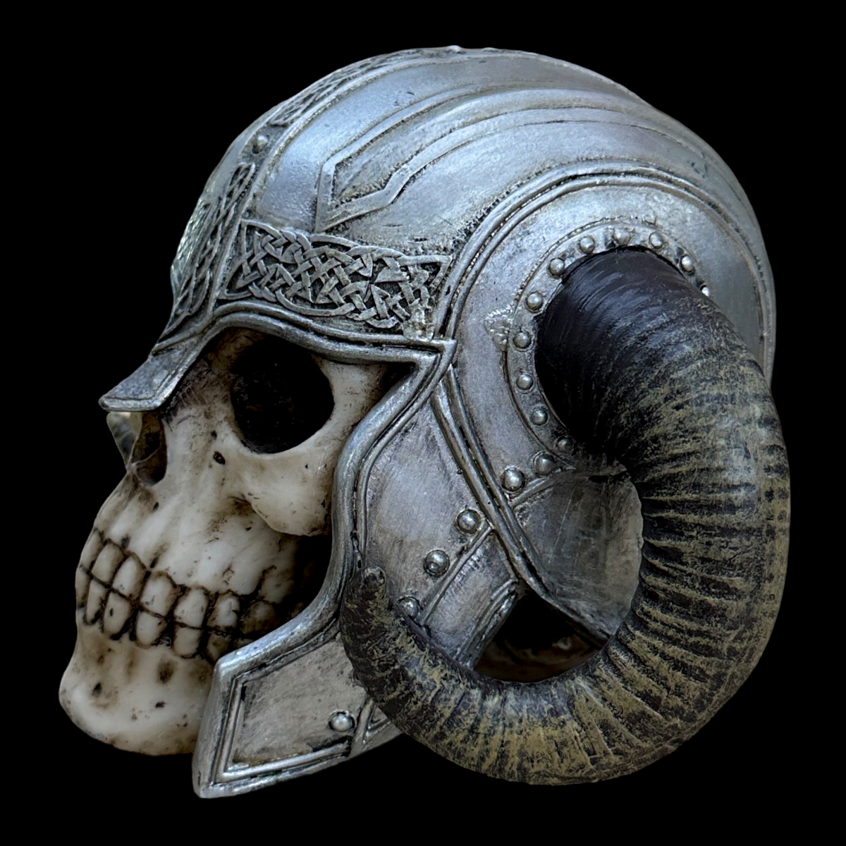 Horned Helmet Skull