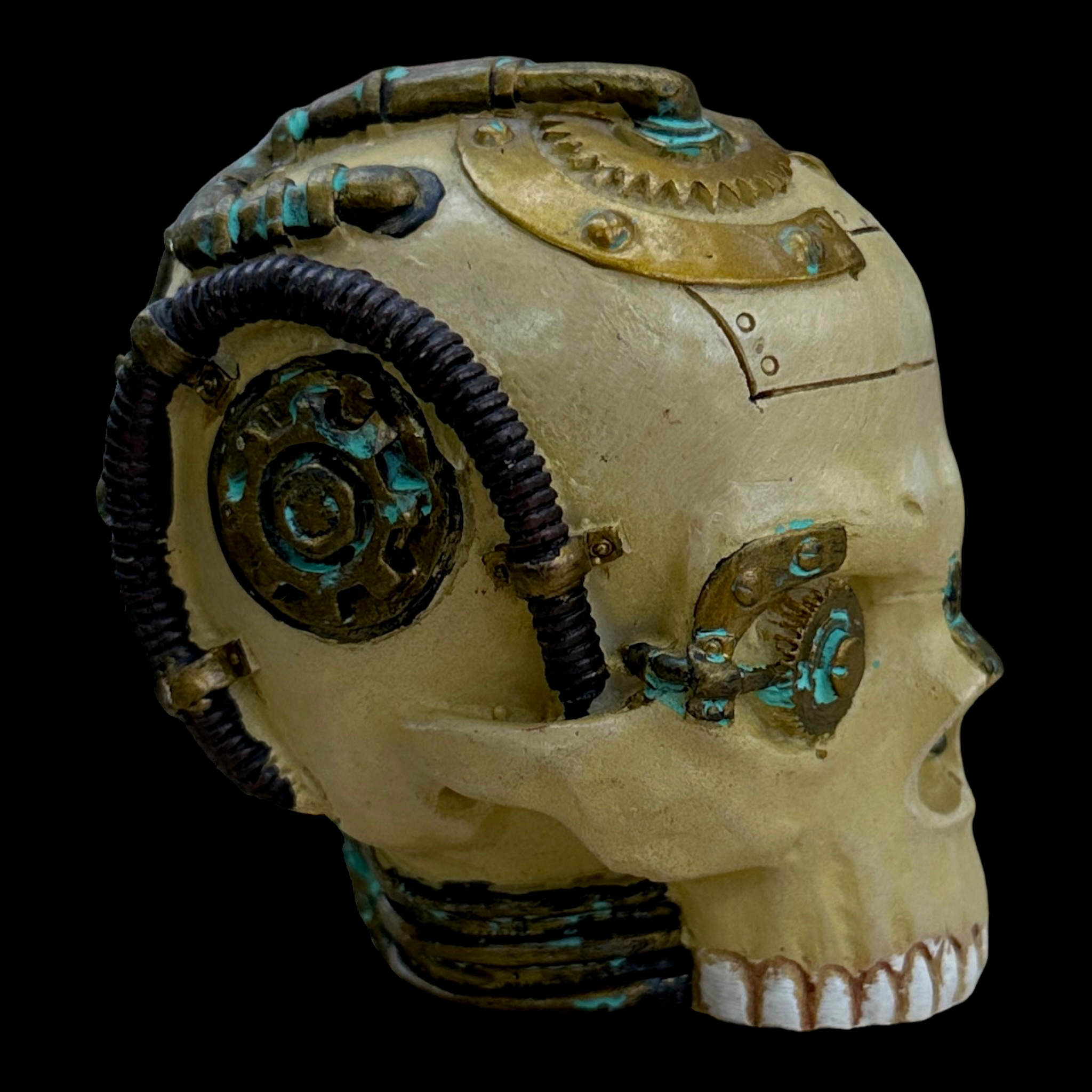 Small Steampunk Skull