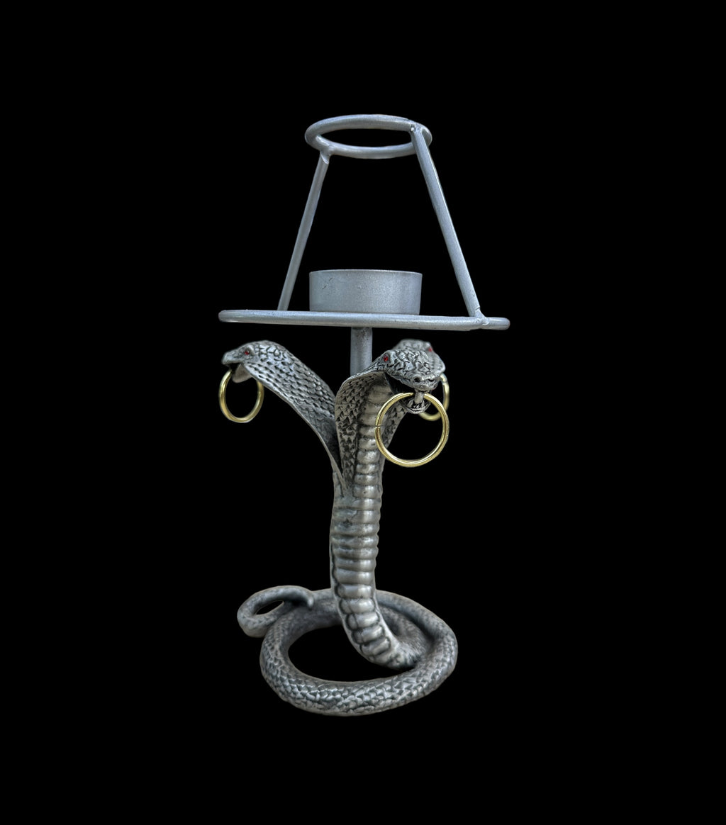 Cobra Tea Light Holder