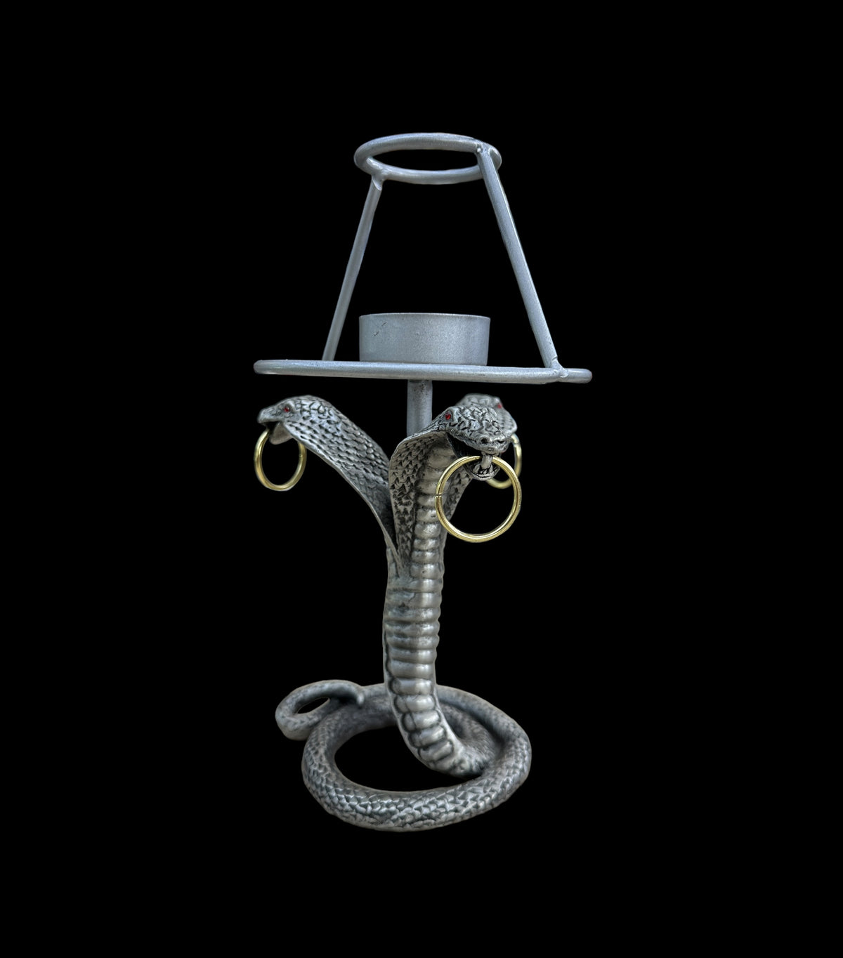Cobra Tea Light Holder