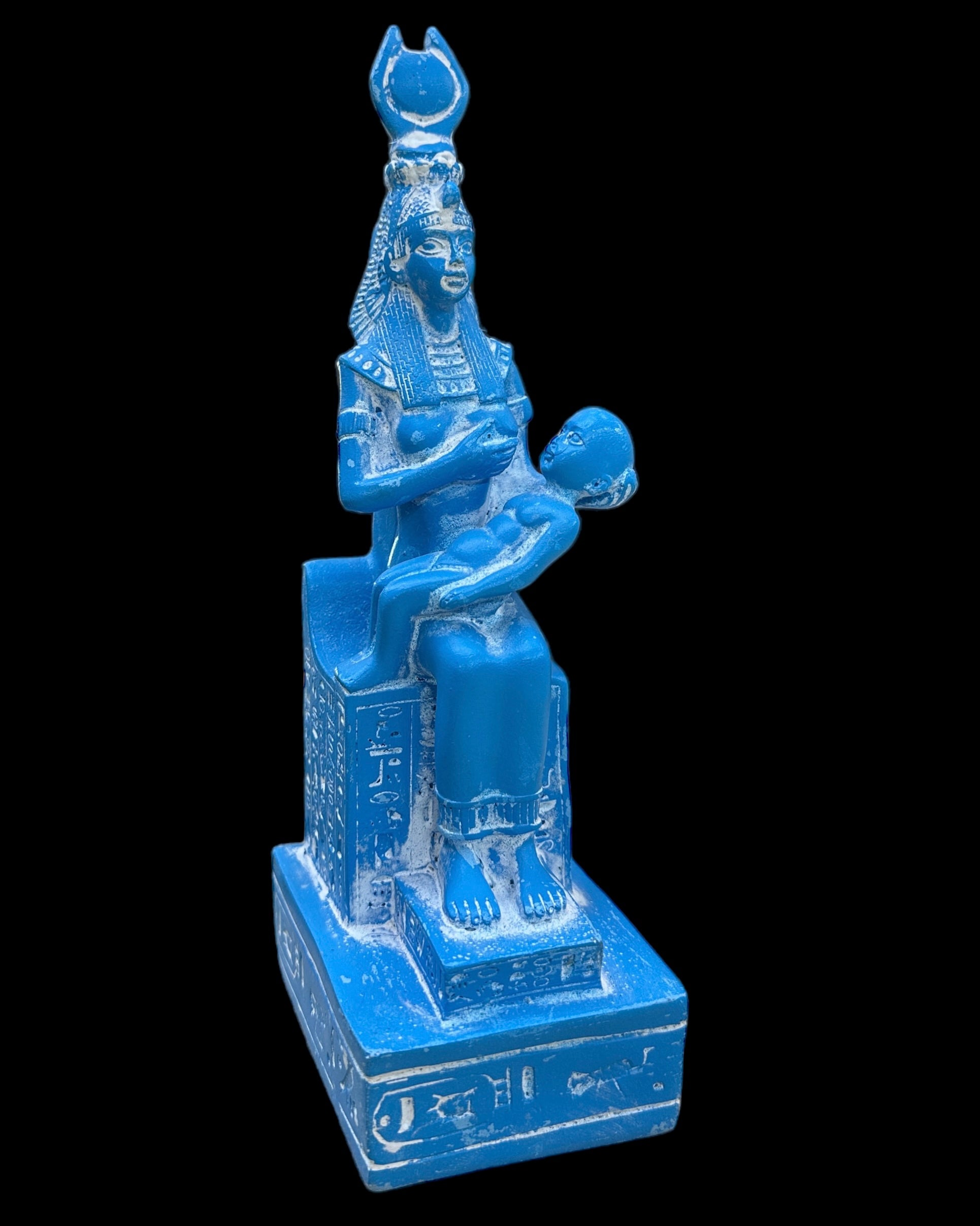 Isis Nursing Horus Statue