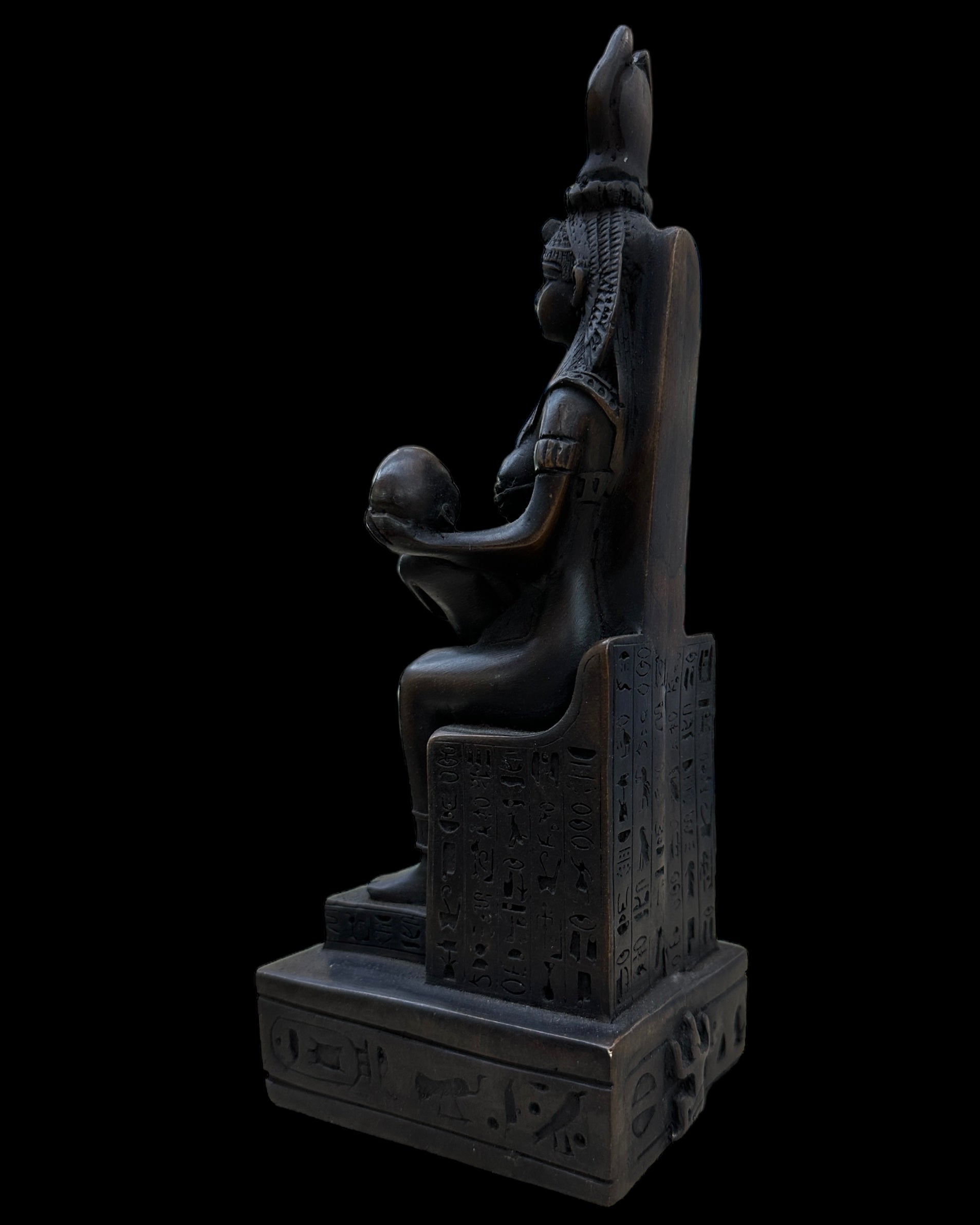 Isis Nursing Horus Statue