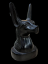 Anubis Bust Statue