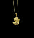 18k Cleopatra Pendant