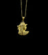 18k Cleopatra Pendant