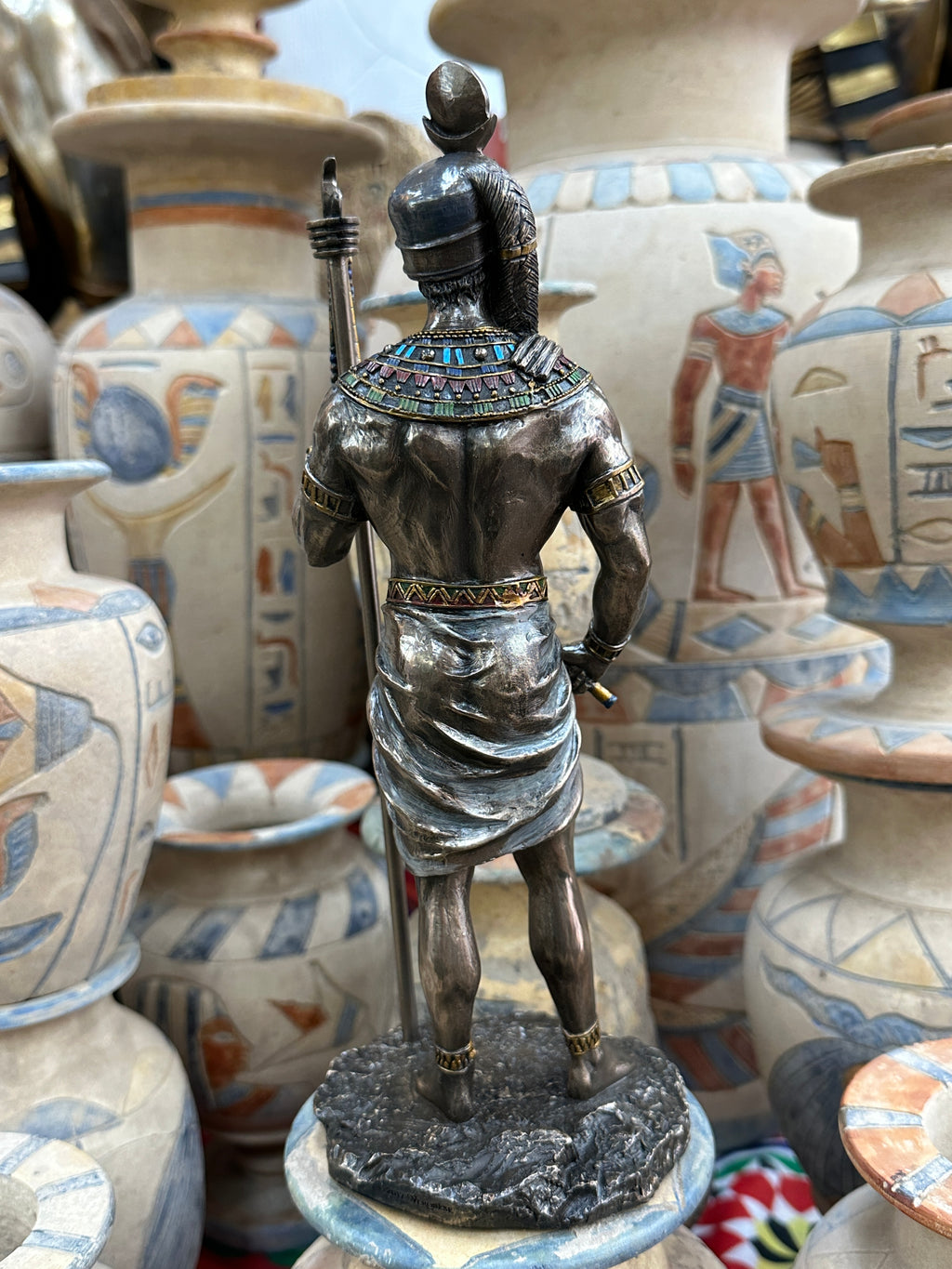 Egyptian God Khonsu Statue