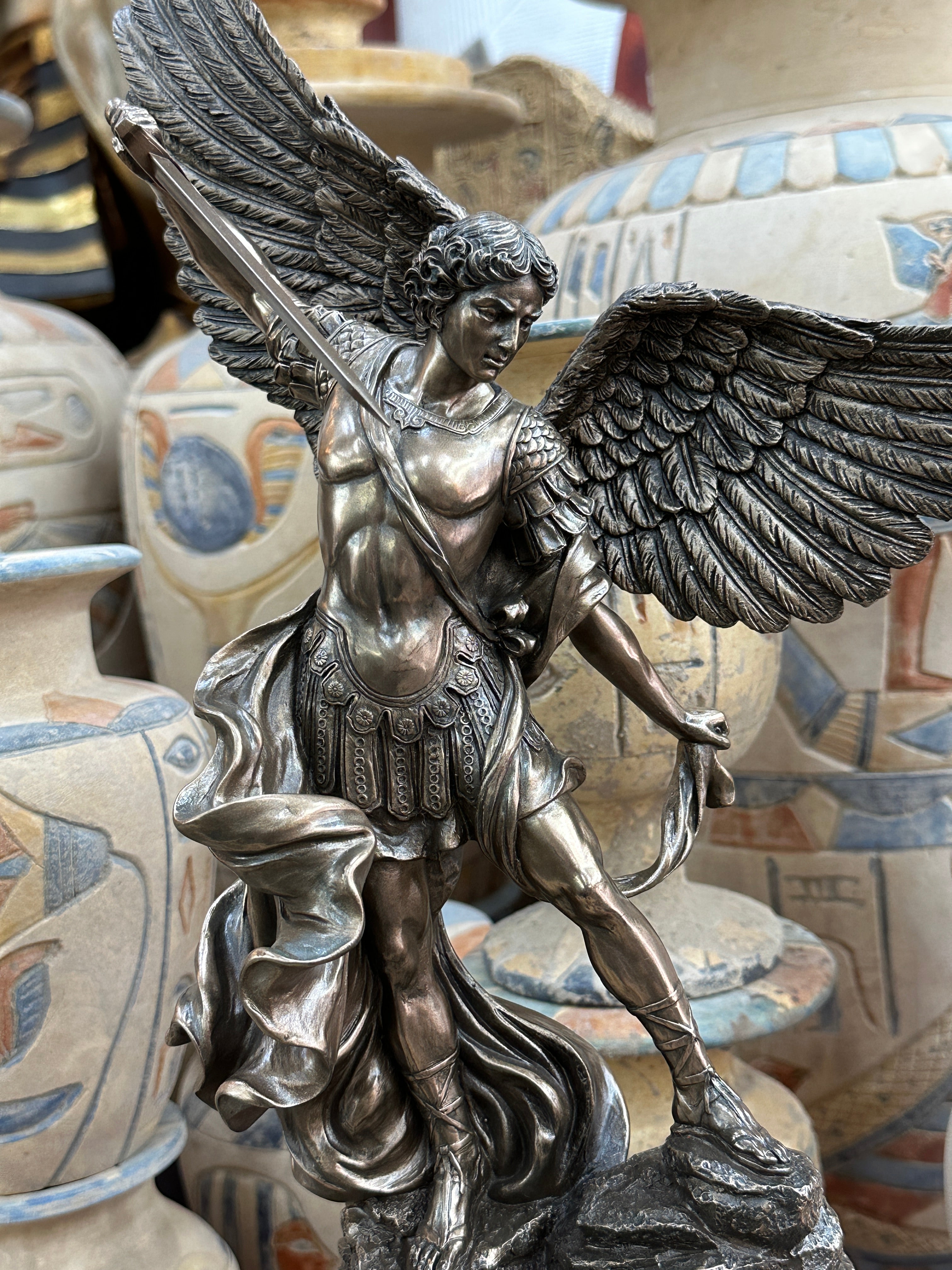 Archangel Saint Michael Statue