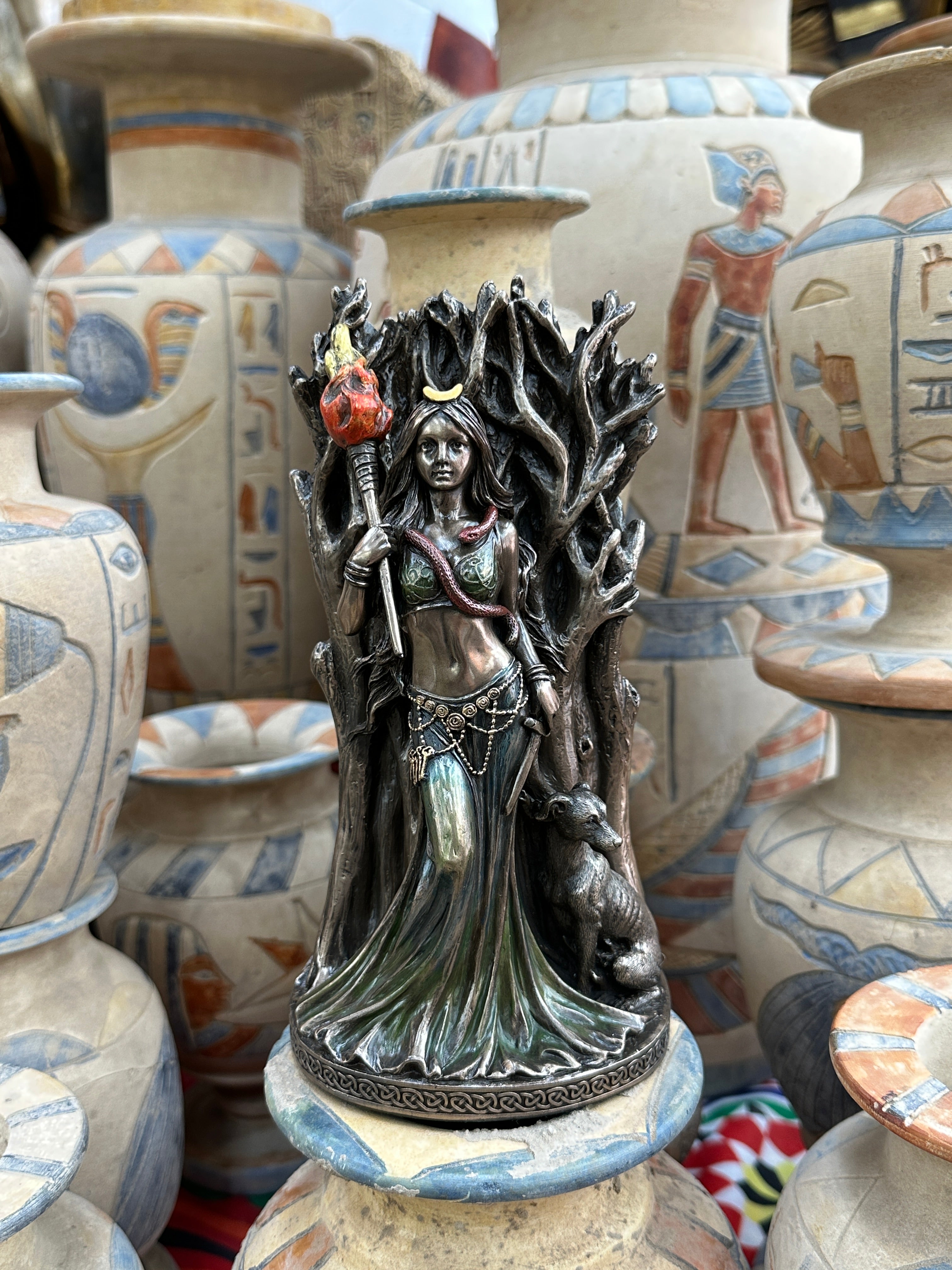 Hecate Statue