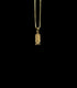 18k Cartouche Pendant