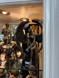 Winged Angel on Plinth Statue