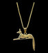 18k Anubis Pendant