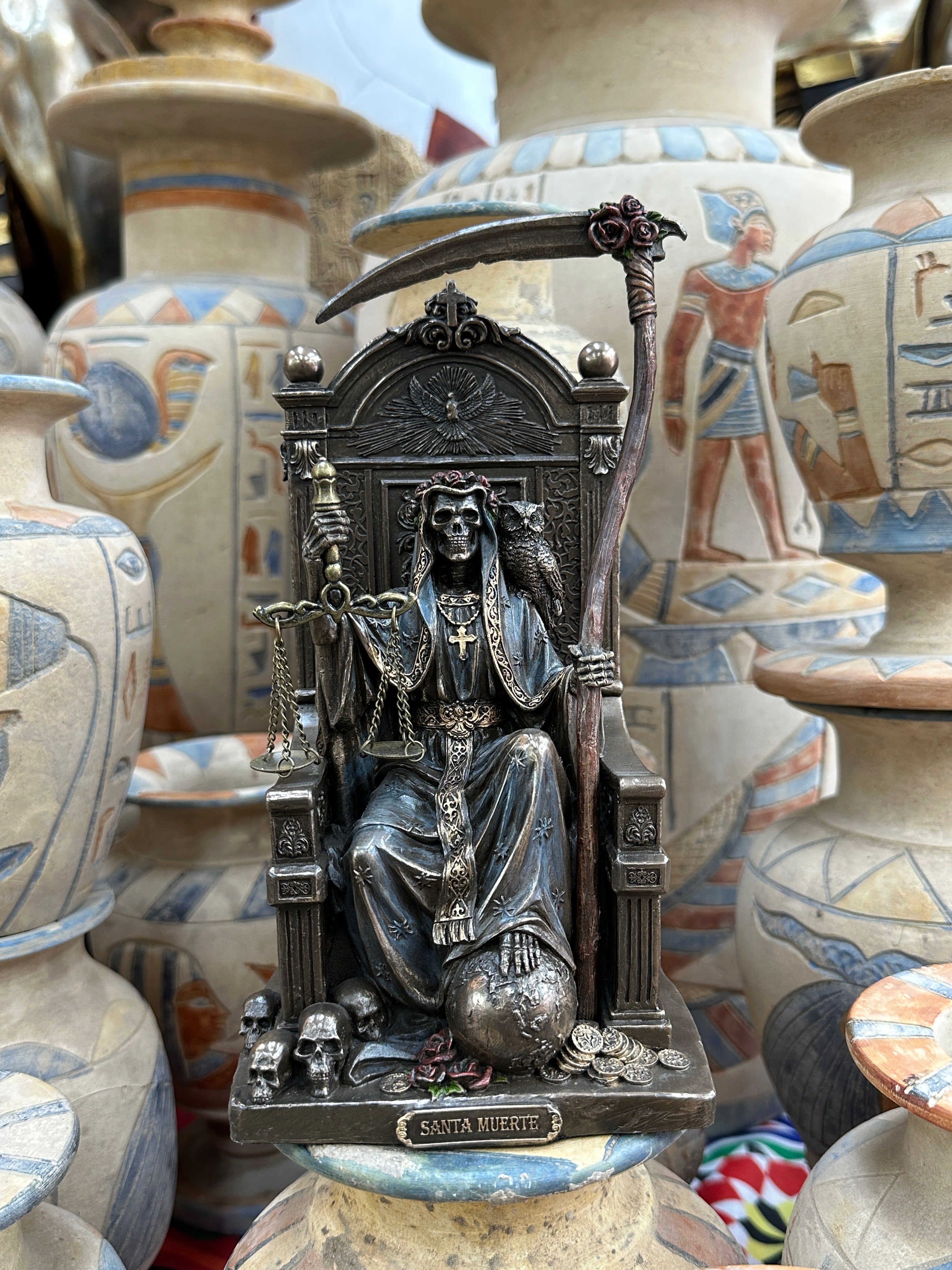 Santa Muerte Statue