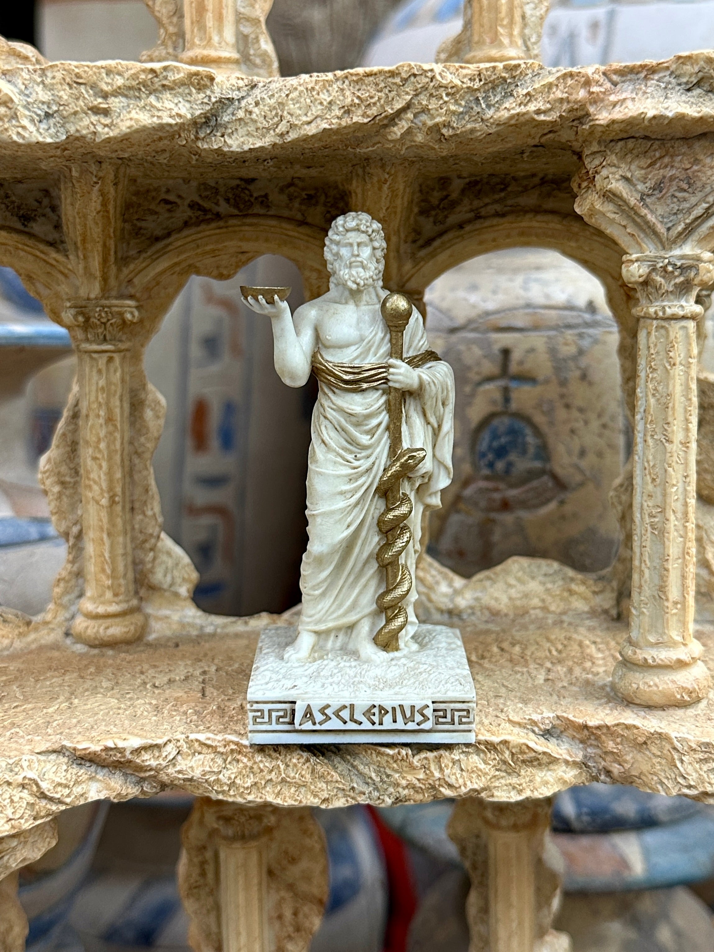 Asclepius Mini Statue