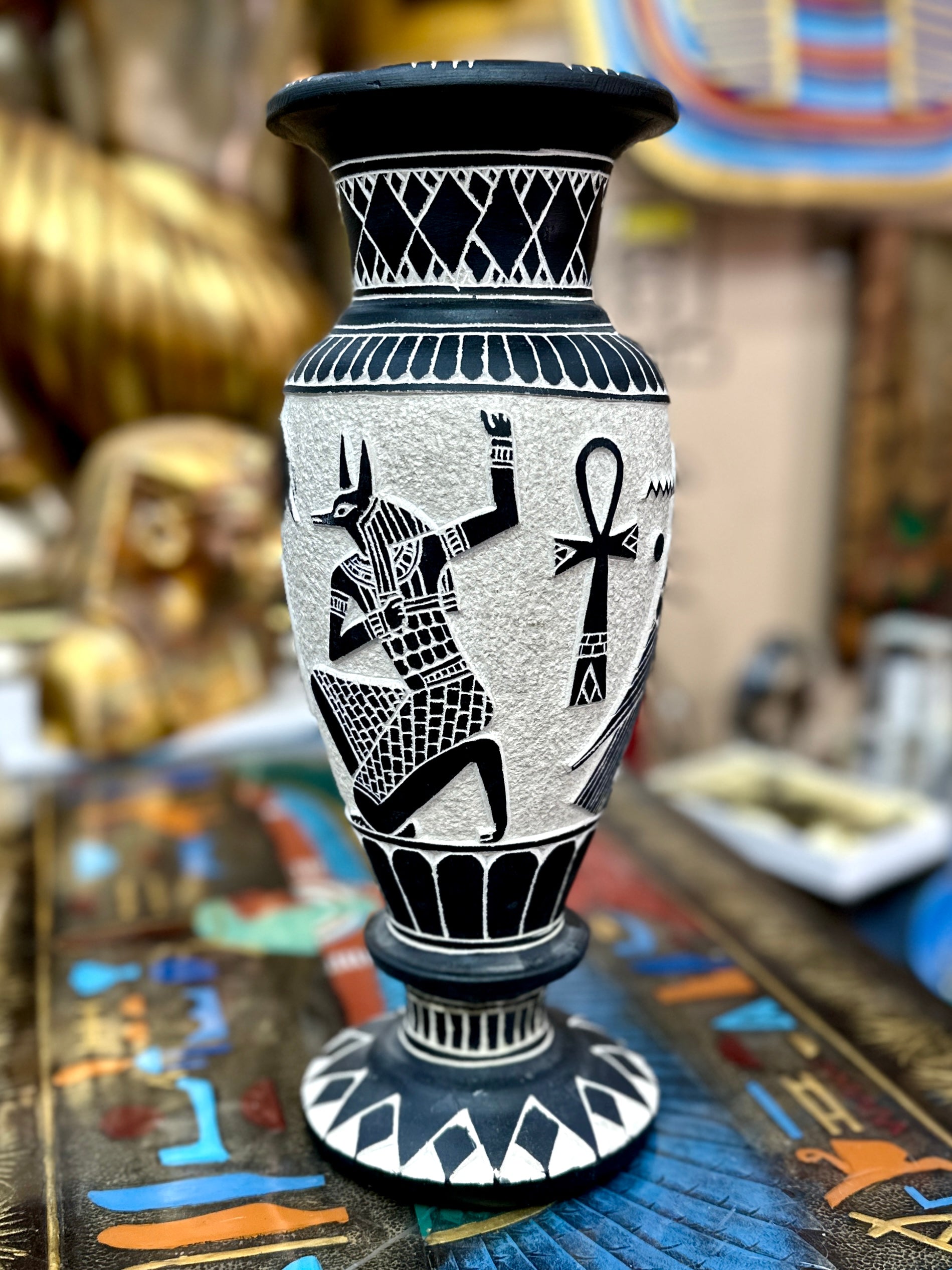 Egyptian Basalt Vase