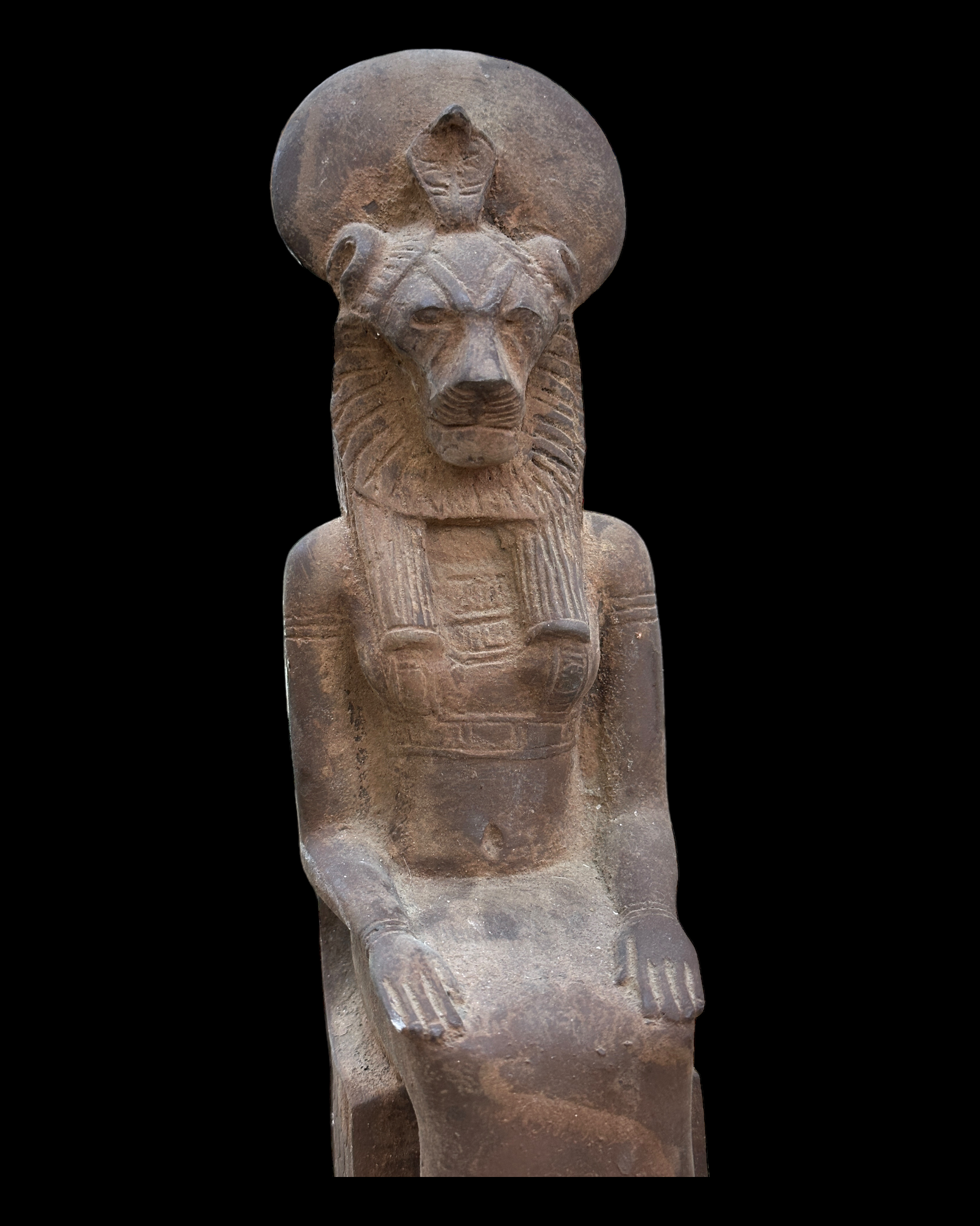 Sekhmet Enthroned Statue