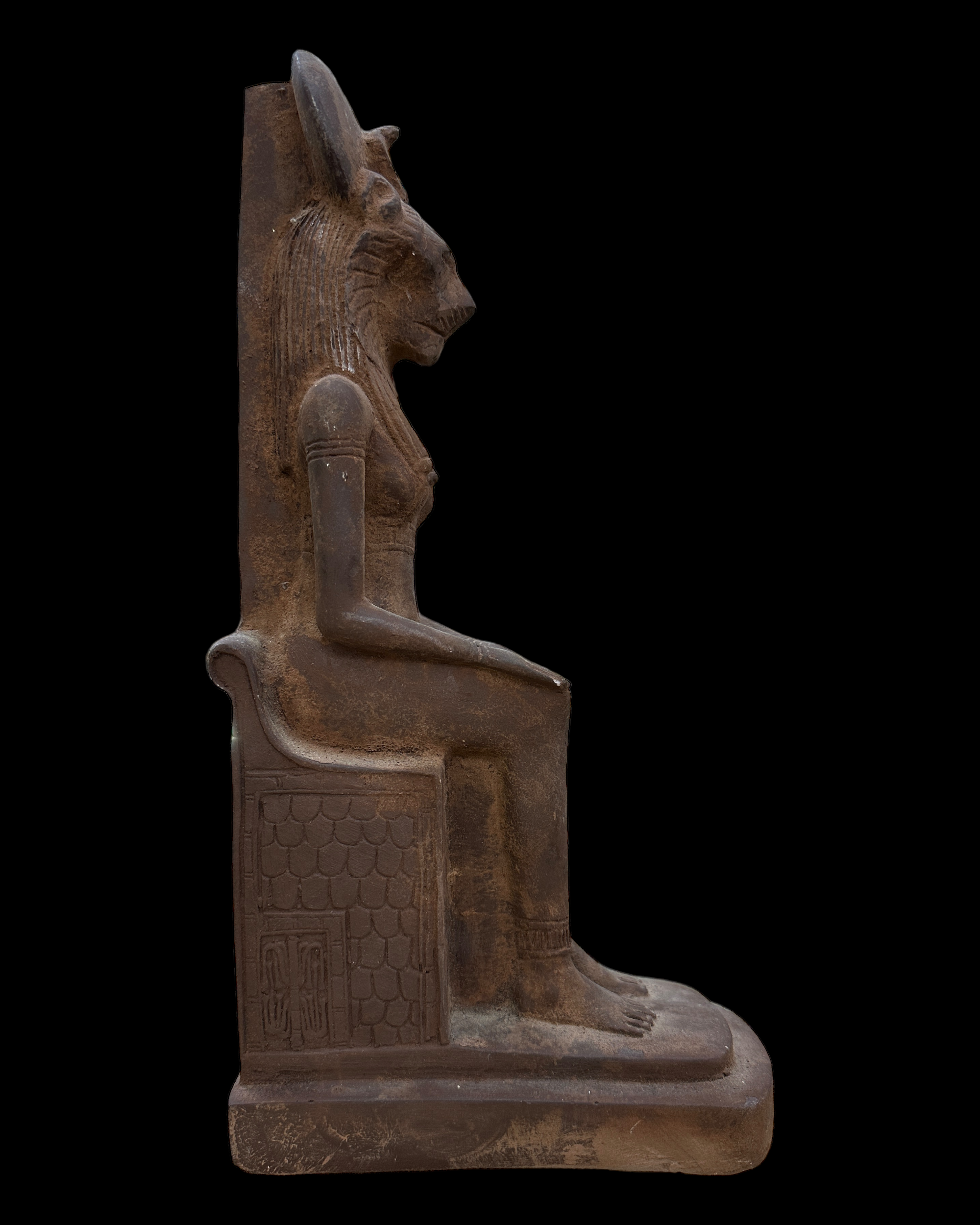 Sekhmet Enthroned Statue