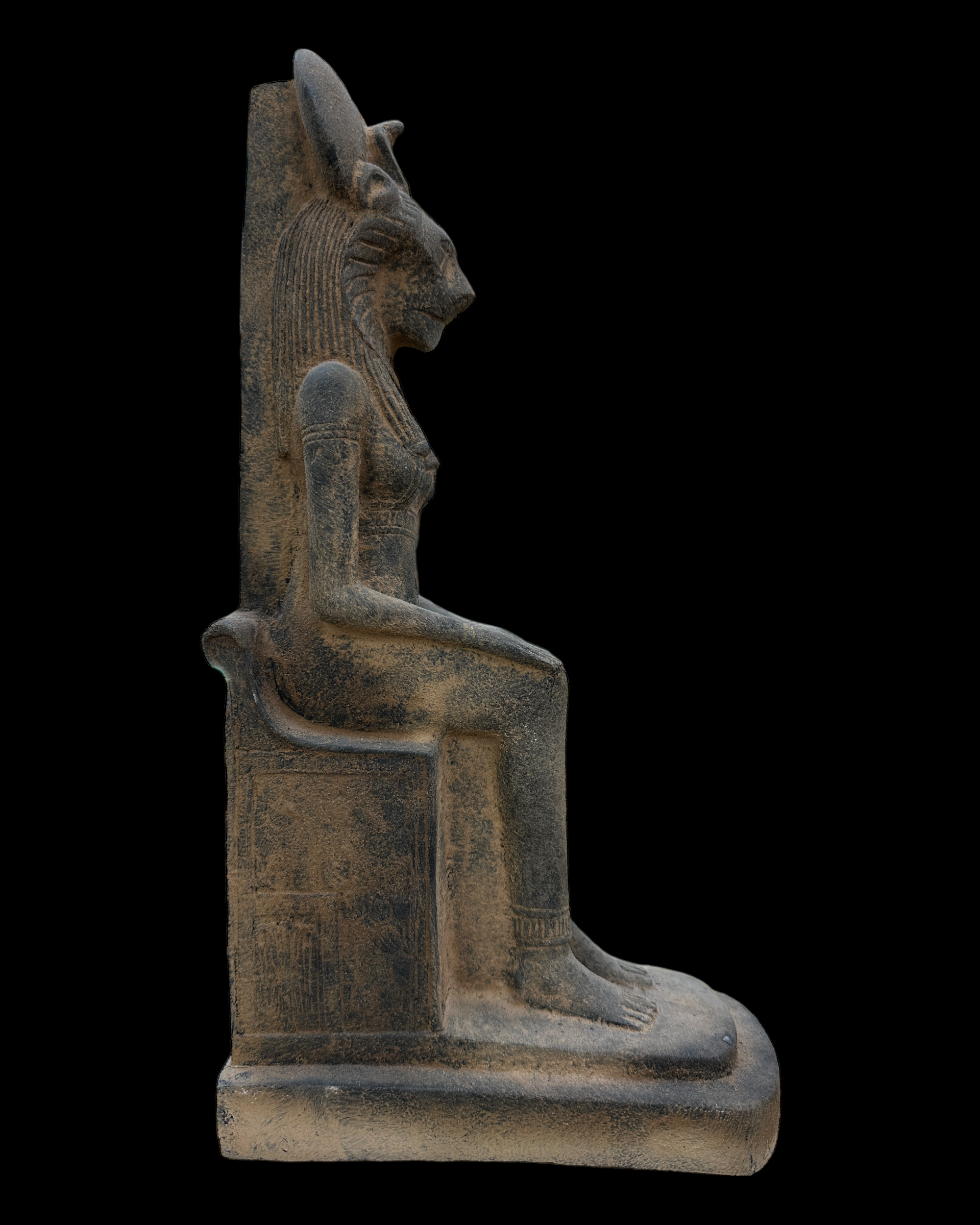 Sekhmet Enthroned Statue