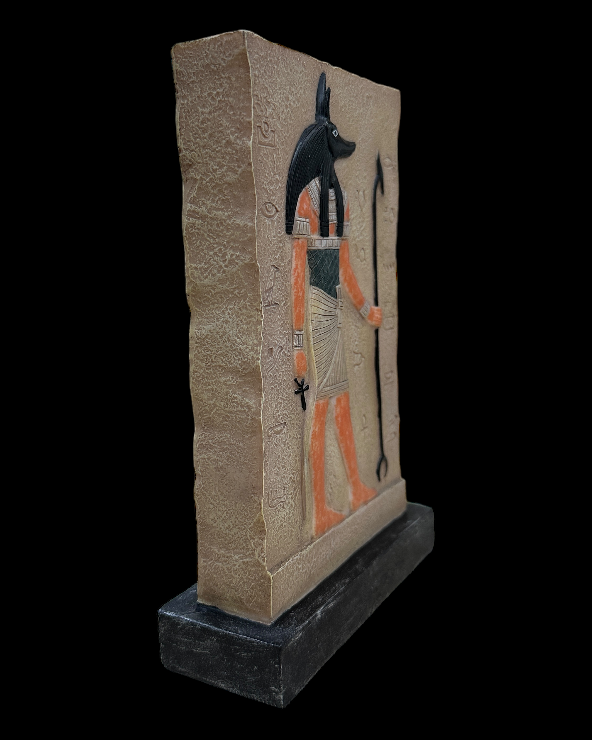 Anubis Temple Plaque